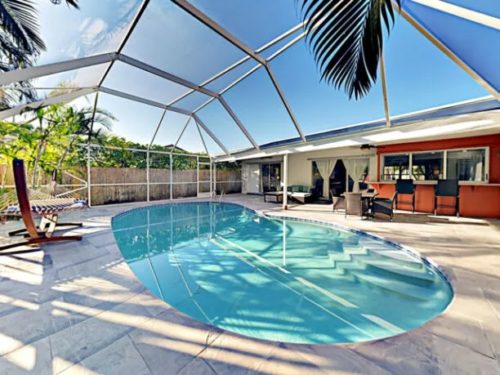 spring break vacation rentals with a pool